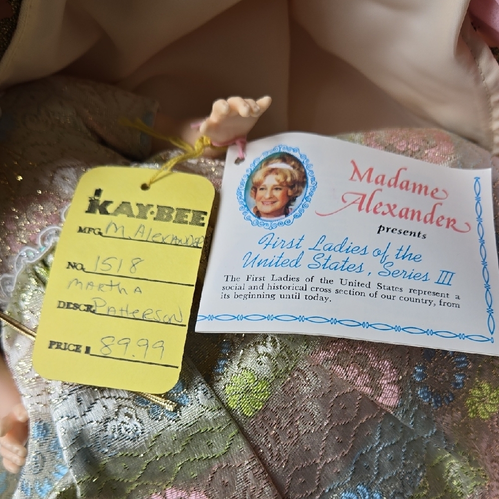 Madame Alexander Martha Johnson Patterson Doll New In Box - Picture 5 of 8